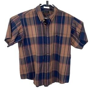 Flying Scotsman Plaid Shirt  Men's Size XL MADE IN USA  Vintage